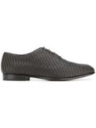 Ermenegildo Zegna Woven Oxford Shoes - Brown