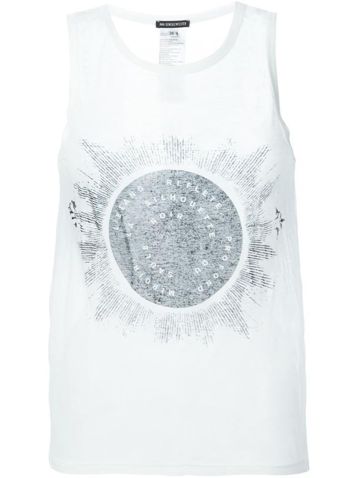 Ann Demeulemeester 'mercury' Tank Top