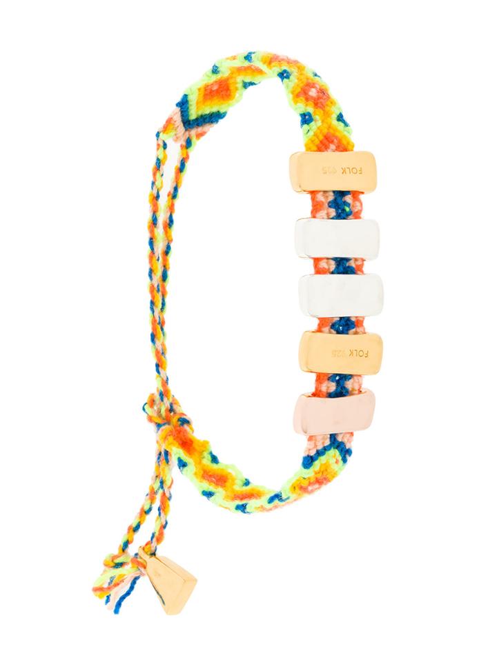 Lucy Folk Dowry Friendship Bracelet - Multicolour