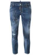 Dsquared2 Deana Jeans, Women's, Size: 36, Blue, Cotton/spandex/elastane