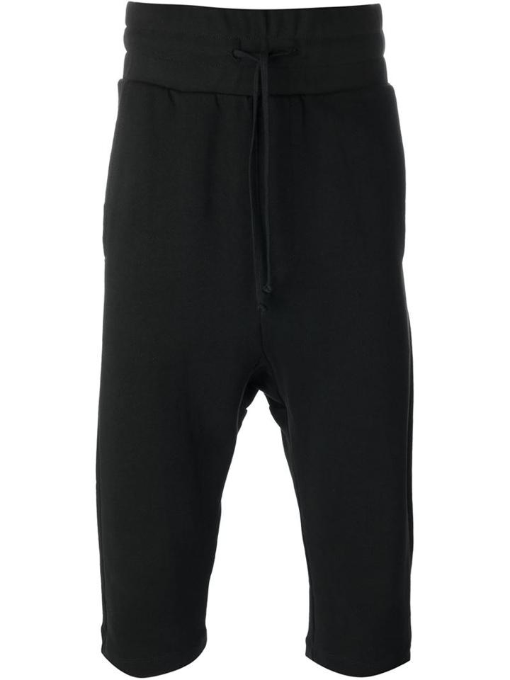 Odeur Drop-crotch Crop Track Pants
