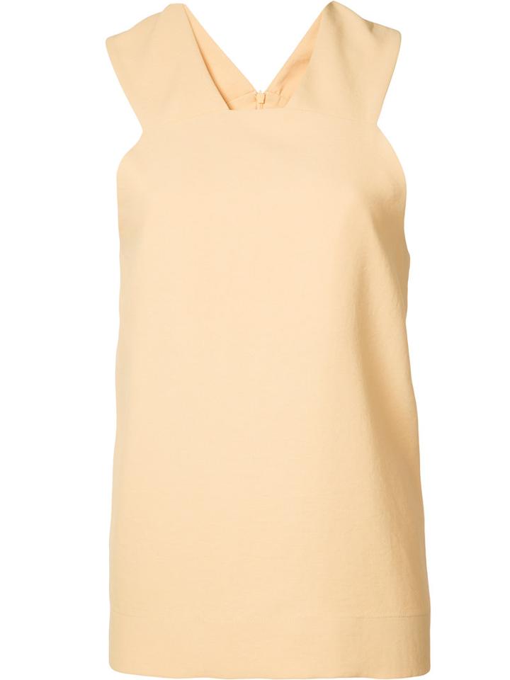 Nomia Trestle Tank Top, Women's, Size: 8, Yellow/orange, Polyester