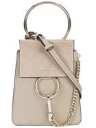 Chloé Small Faye Bracelet Bag - Grey