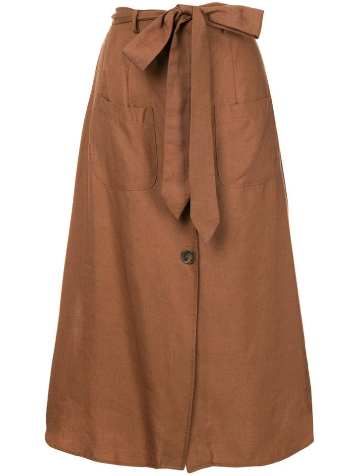 Cult Gaia Sadie Skirt - Brown