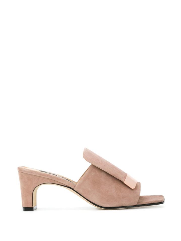 Sergio Rossi Heeled Mule Sandals - Pink