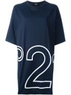 No21 Logo Print Oversize T-shirt
