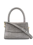 By Far Embossed Mini Bag - Grey