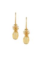 Vivienne Westwood Pineapple Pendant Earrings - Gold