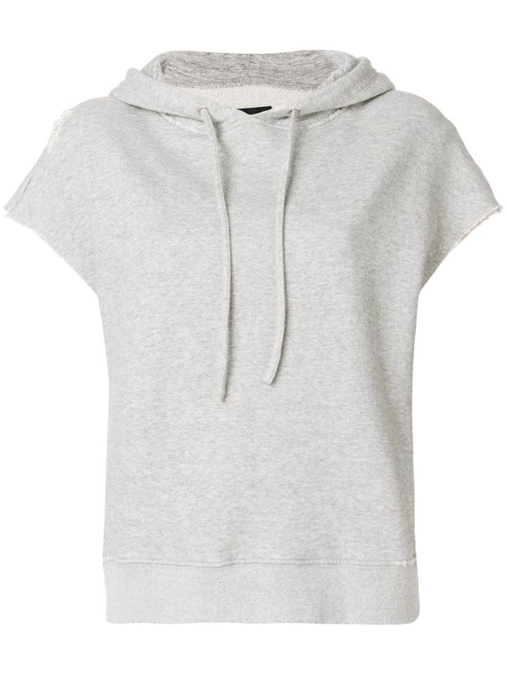 Rta Shortsleeved Hoodie - Grey
