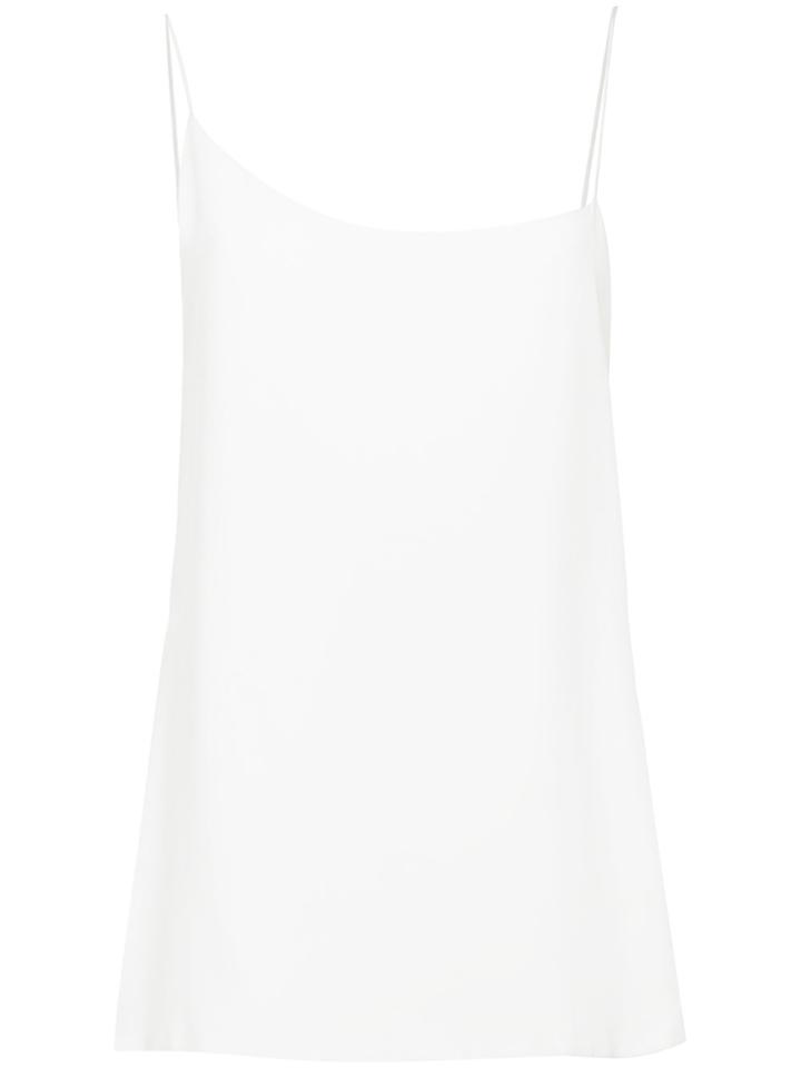 Kacey Devlin Asymmetric Cami Top - White