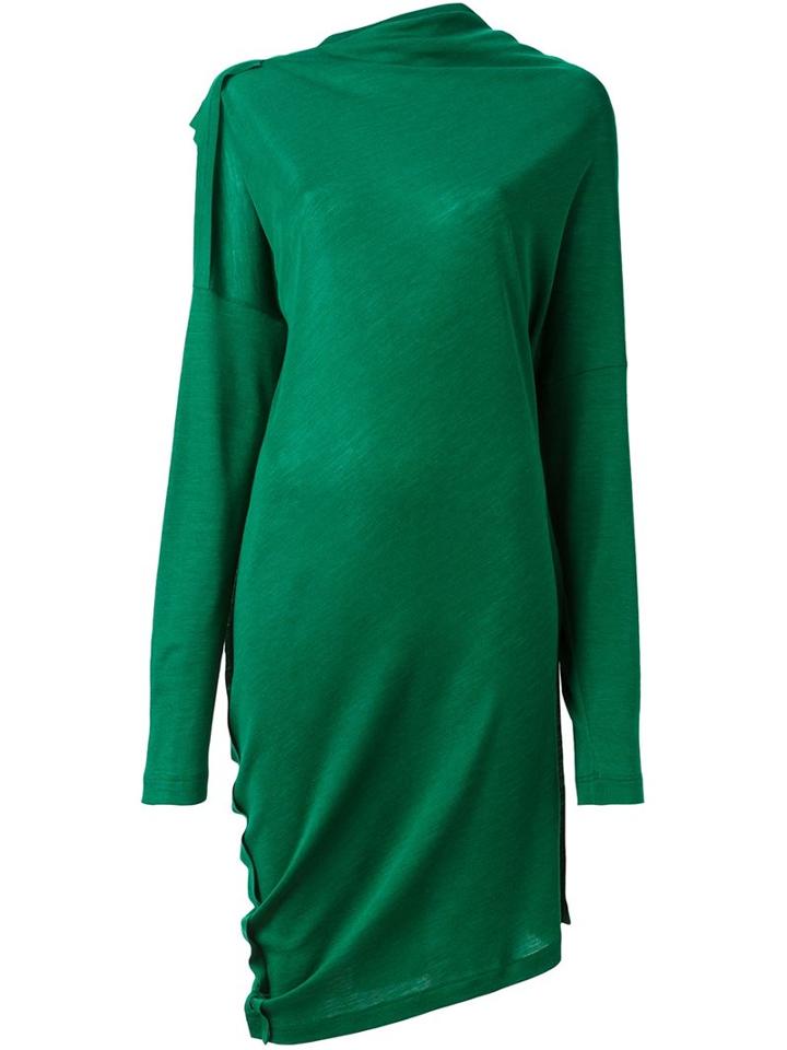 Maison Margiela Asymmetric Hem Dress