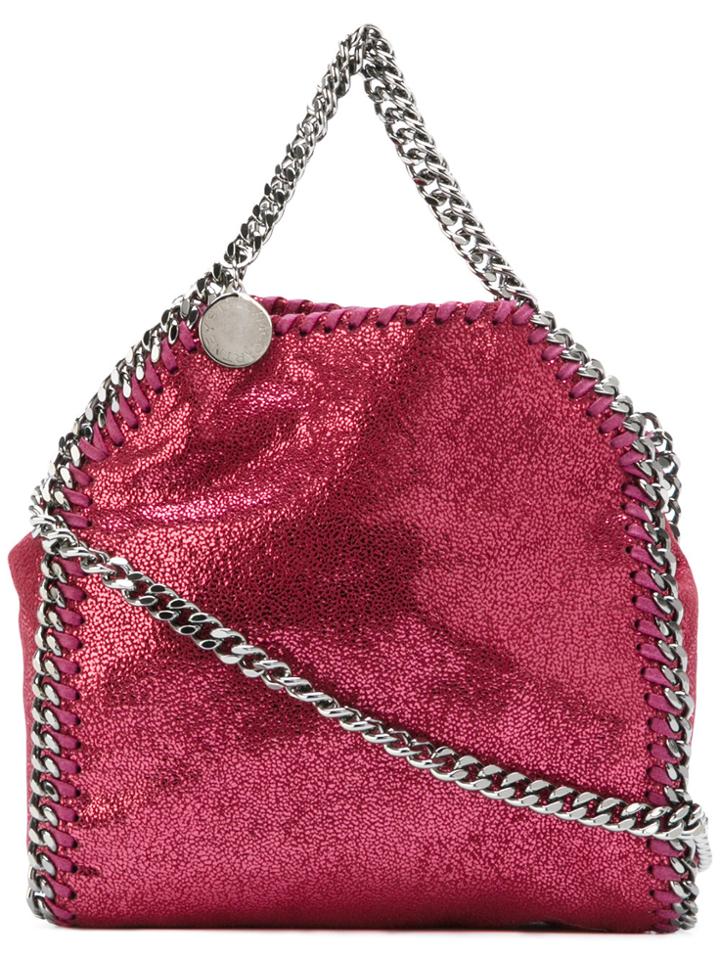 Stella Mccartney Tiny Falabella Tote - Pink & Purple