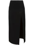 Christopher Kane Macrame Heart Skirt, Women's, Size: 8, Black, Acetate/viscose/polyester