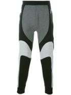 Neil Barrett Biker Jogging Pants, Men's, Size: Large, Grey, Cotton/lyocell/viscose/spandex/elastane