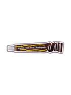 Theatre Products Toothpaste Hair Clip, Women's, Grey, Acrylic
