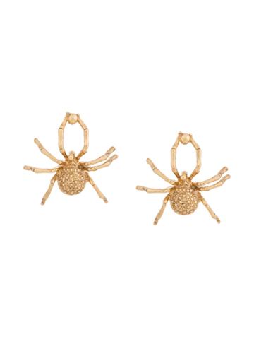 Lako Bukia X Natia Khutsishvili Spider Earrings - Metallic