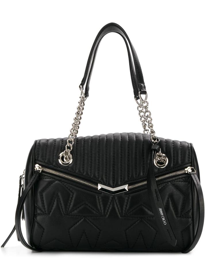 Jimmy Choo Helia Bowling Bag - Black