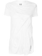 Rick Owens Drkshdw Draped T-shirt - White