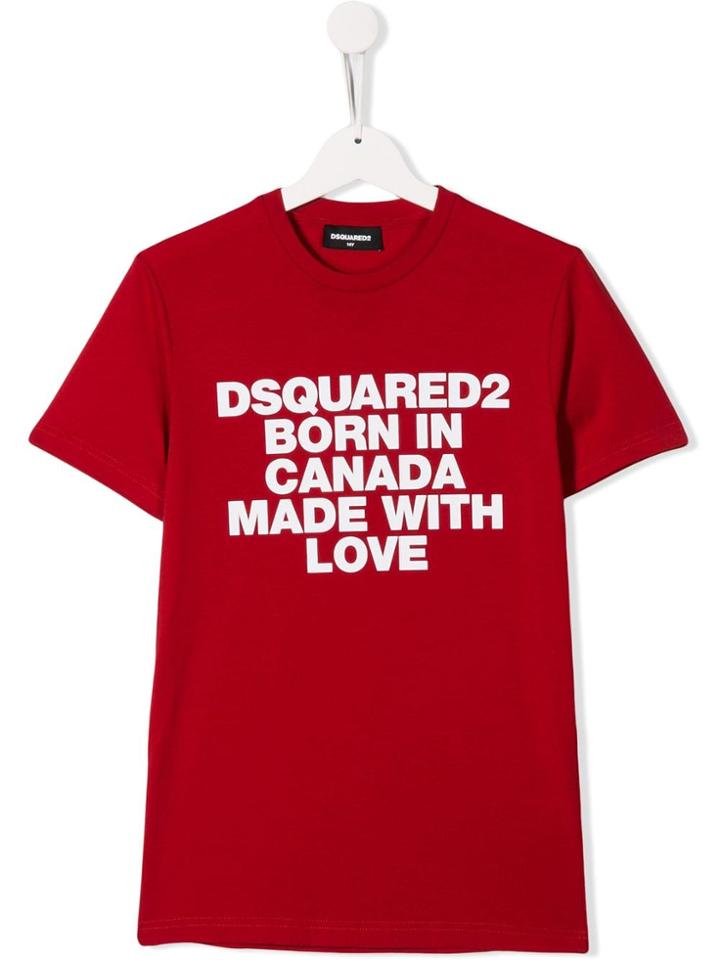 Dsquared2 Kids Teen Printed T-shirt