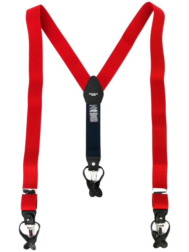 Hackett Classic Braces - Red