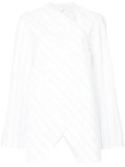 Dion Lee Spiral Stripe Shirt - White