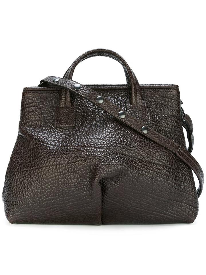 Marsèll Popper Fastening Sides Tote, Women's, Brown