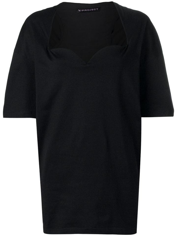 Y/project Detachable Bra Top - Black