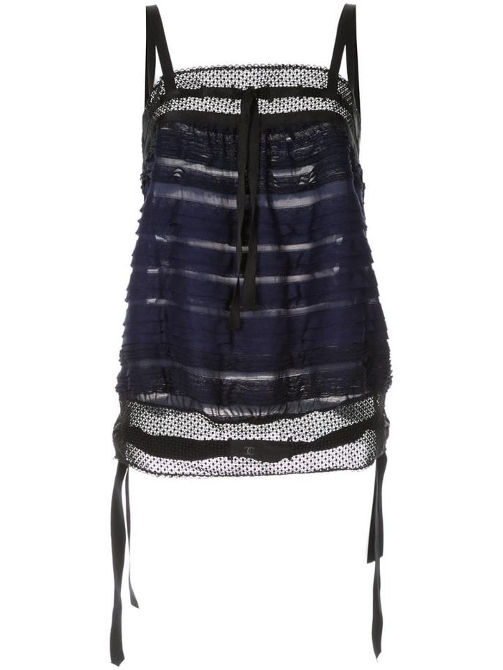 Chanel Pre-owned Camisole Top Bustier - Blue