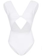 Beth Richards Twist Neck Swimsuit - White