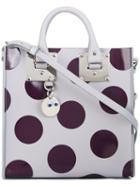 Sophie Hulme Polka Dots Medium Tote, Women's, Pink/purple