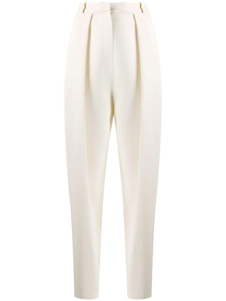 Magda Butrym Shaldon Tapered Trousers - White