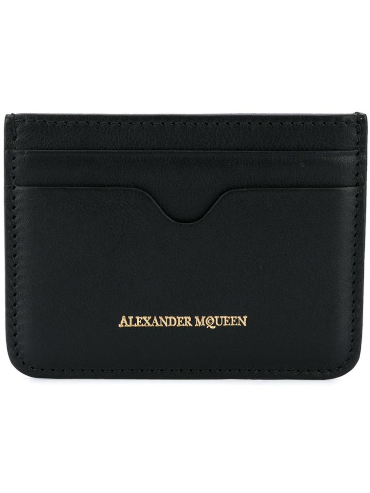 Alexander Mcqueen Logo Cardholder - Black