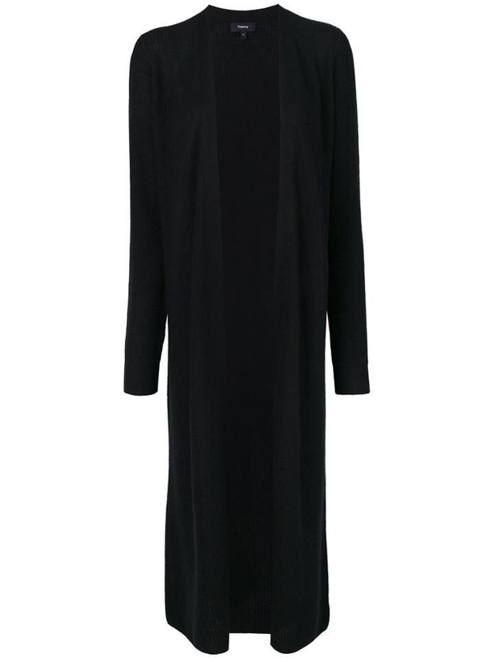 Theory Open Cardigan - Black