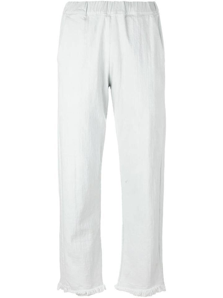 Water Frayed Jeans, Women's, Size: Xs, Blue, Cotton