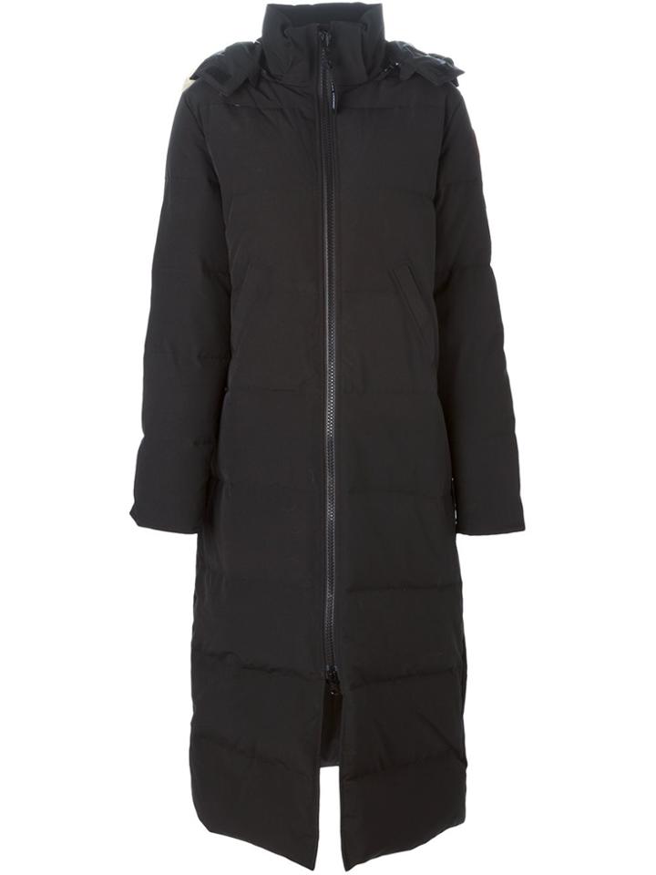 Canada Goose 'coyote Mystique' Parka Coat - Black