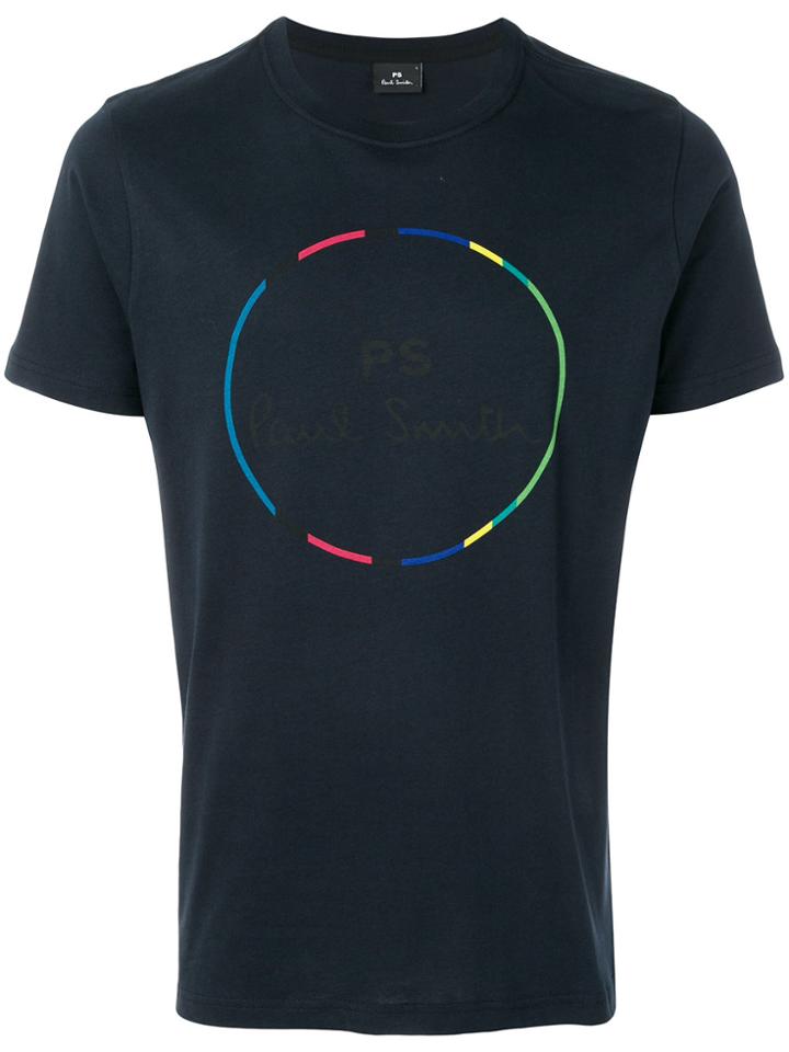 Ps By Paul Smith Logo Circle T-shirt - Blue
