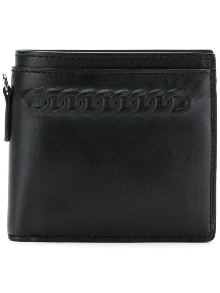 Stella Mccartney Embossed Falabella Wallet - Black