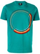 Ps By Paul Smith - Printed T-shirt - Men - Organic Cotton - S, Green, Organic Cotton