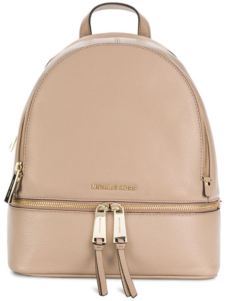 Michael Michael Kors Classic Backpack - Nude & Neutrals