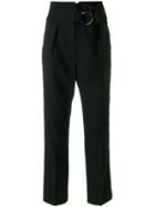 Petar Petrov Side Striped Trousers - Black