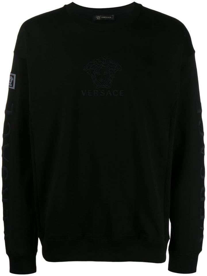 Versace Medusa Logo Sweater - Black