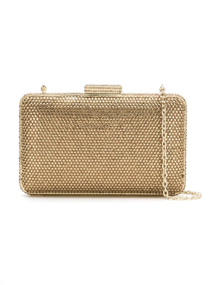 Serpui Crystal Clutch - Metallic