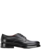 Santoni Classic Lace-up Shoes - Black