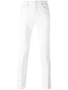 Neil Barrett Super Skinny Jeans, Men's, Size: 32, White, Cotton/nylon/spandex/elastane