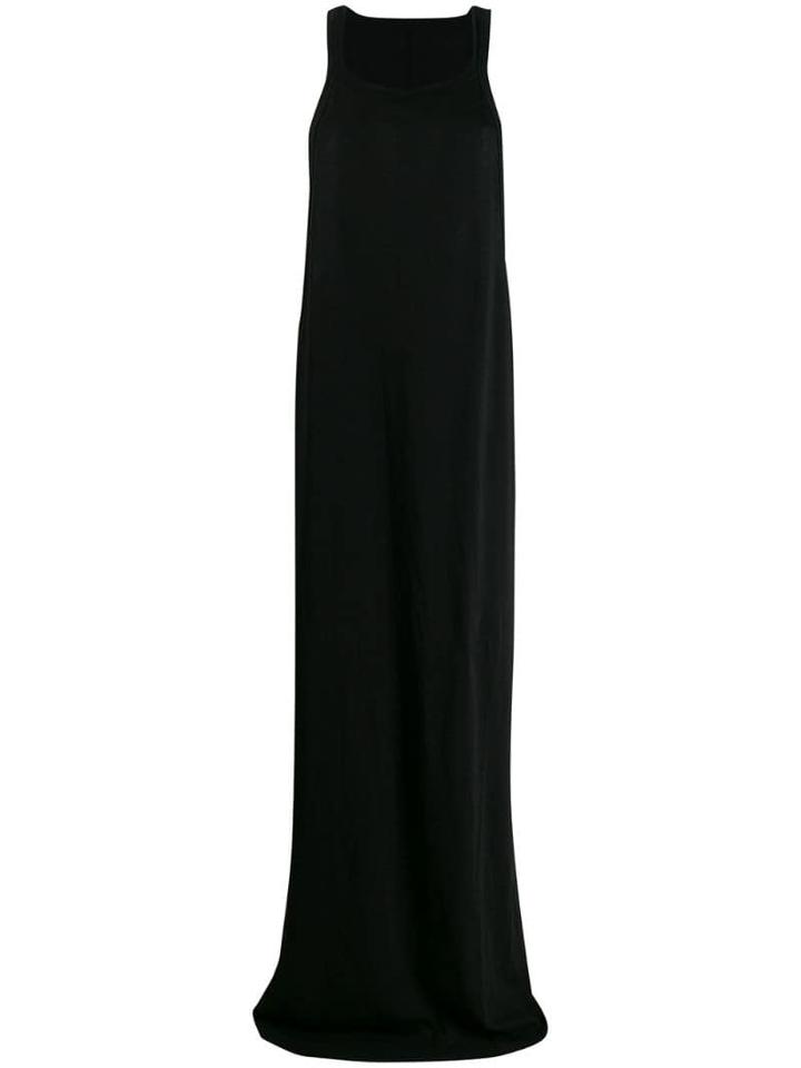 Rick Owens Drkshdw Cotton Maxi Dress - Black