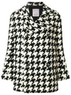 Yohji Yamamoto Pre-owned Houndstooth Double Breasted Jacket -