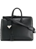 Calvin Klein 205w39nyc Woven Detail Tote - Black