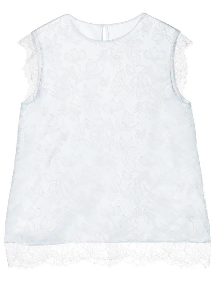 Tomorrowland Floral Lace Blouse - Blue