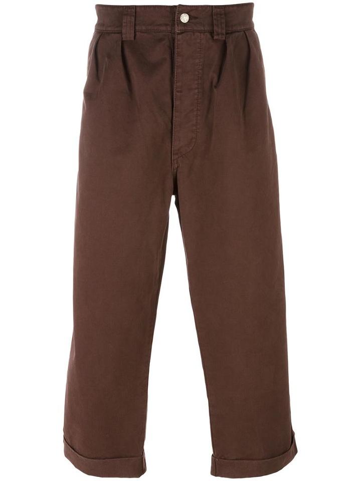 Société Anonyme 'paul' Trousers, Adult Unisex, Size: Xl, Brown, Cotton
