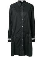 Karl Lagerfeld Loose-fit Shirt Dress - Black
